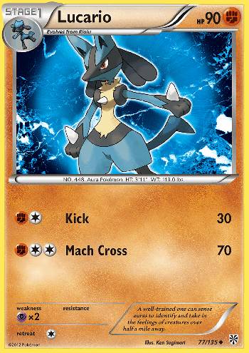 Lucario (77/135)