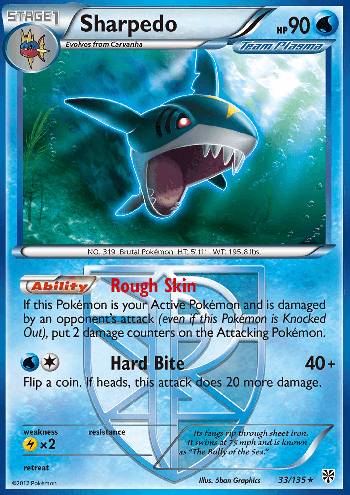 Sharpedo (33/135)