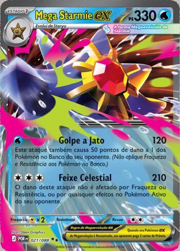 Mega Starmie ex (021/88)