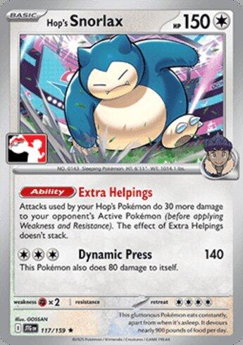 Hop's Snorlax (117b/90)