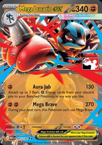 Mega Lucario ex (077/90)