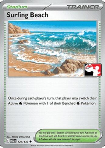 Surfing Beach (129b/90)