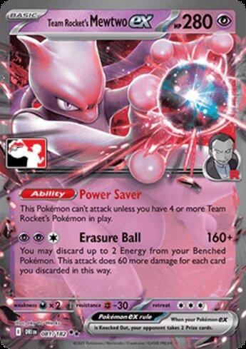 Team Rocket's Mewtwo ex (081/90)
