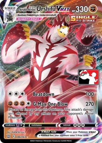 Single Strike Urshifu-VMAX (086/170)