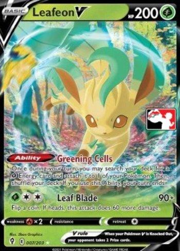 Leafeon-V (007a/154)