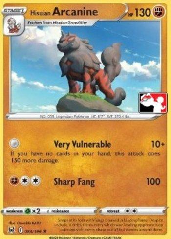 Arcanine de Hisui / Hisuian Arcanine (084/163)
