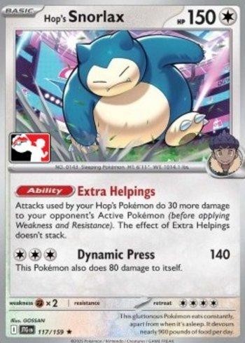 Hop's Snorlax (117/096)