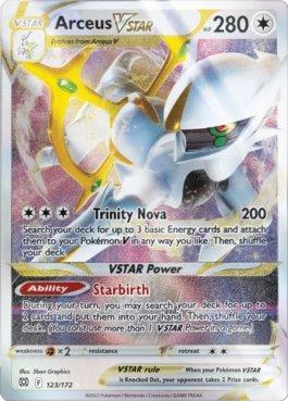 Arceus-VSTAR - Metal Card