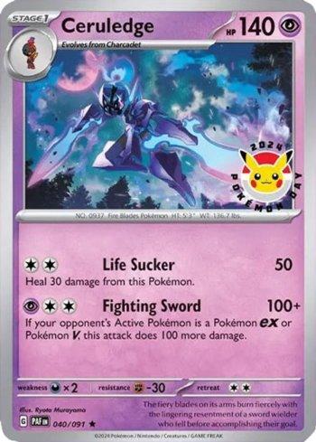 Ceruledge - Pokemon Day 2024
