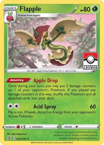 Flapple [Pokémon League] — Promos