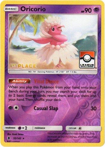 Oricorio - 55/145 (League Challenge) [1st Place] (055-1/∞)
