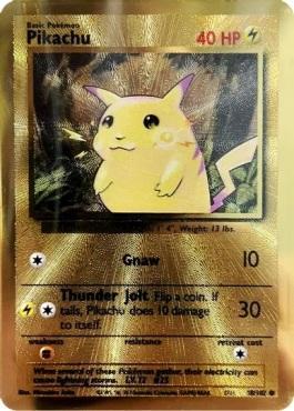 Pikachu - Celebrations Metal Card
