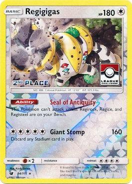 Regigigas - 2nd Place