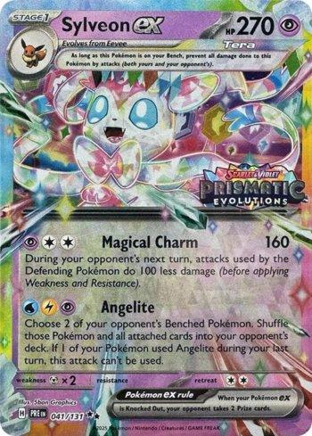 Sylveon ex (Prismatic Evolutions Stamp)