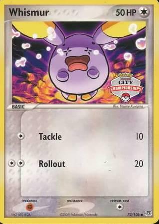 Whismur - City Championships