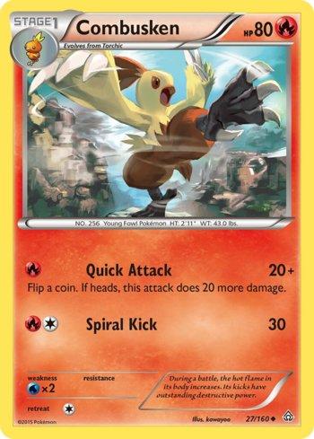 Combusken (27/160)