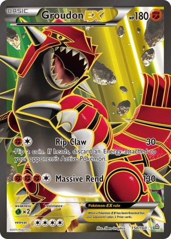 Groudon-EX (150/160)