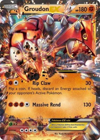 Groudon-EX (85/160)