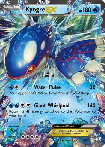 Kyogre-EX (54/160)