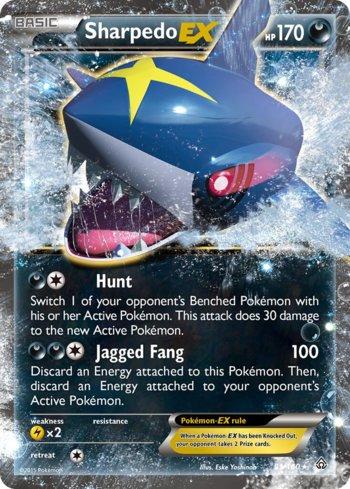 Sharpedo-EX (91/160)