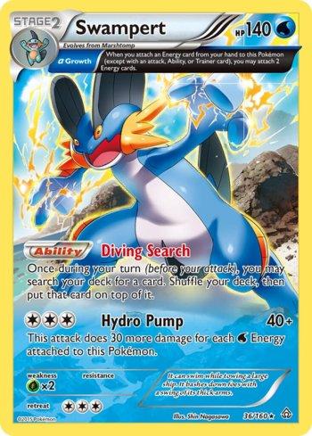 Swampert (36/160)