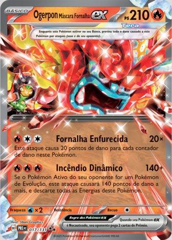 Hearthflame Mask Ogerpon ex (017/131)