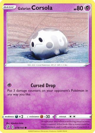 Galarian Corsola (78/192)