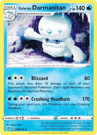 Galarian Darmanitan (48/192)