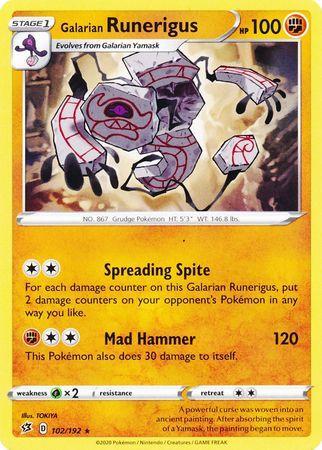Galarian Runerigus (102/192)