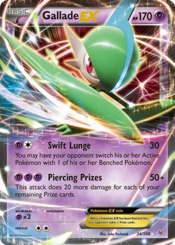 Gallade-EX (34/108)