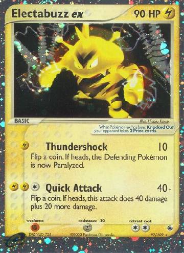 Electabuzz ex (97/109)