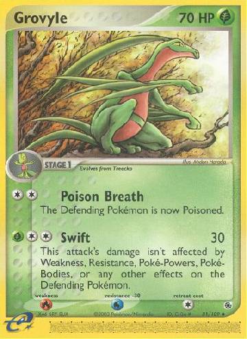 Grovyle (31/109)