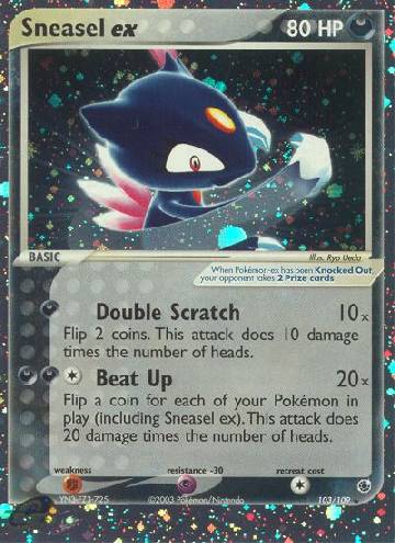 Sneasel ex (103/109)