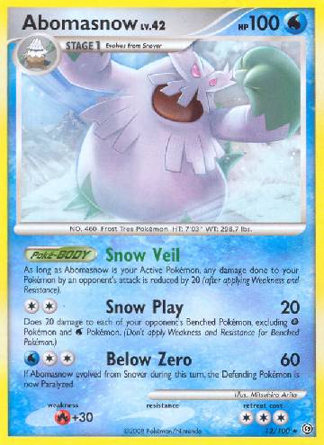 Abomasnow (12/100)