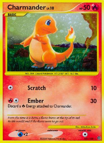 Charmander (101/100)