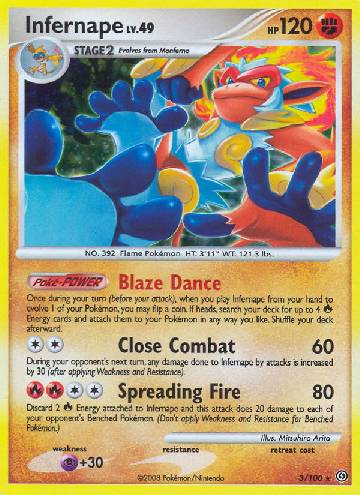Infernape (3/100)