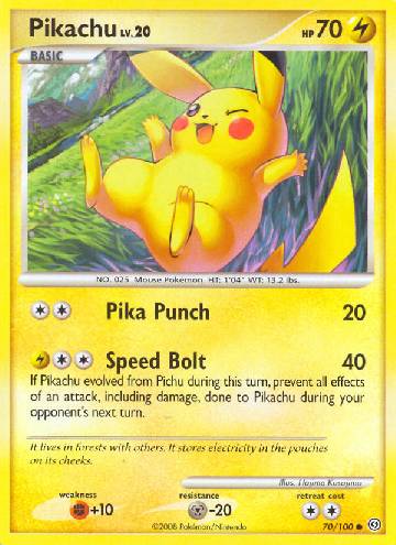 Pikachu (70/100)