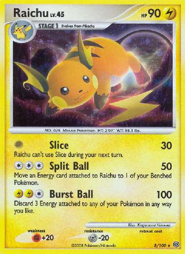 Raichu (8/100)