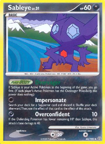Sableye (48/100)