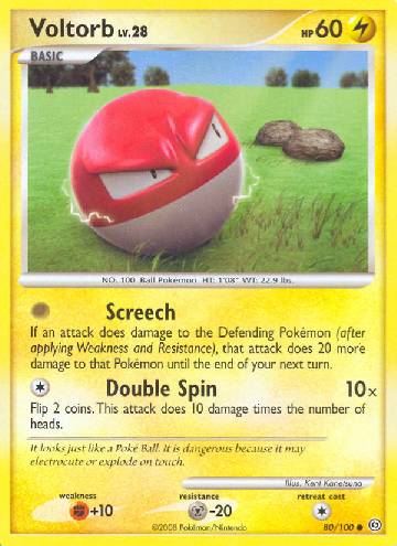 Voltorb (80/100)