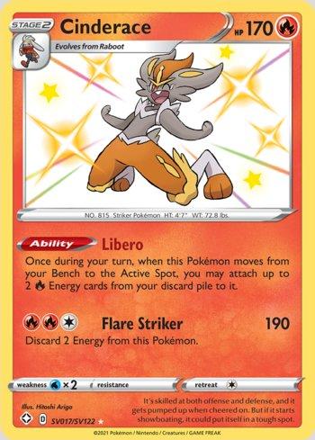 Cinderace (SV017/SV122)