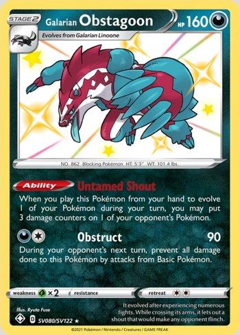Galarian Obstagoon (SV080/SV122)
