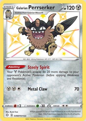 Galarian Perrserker (SV087/SV122)