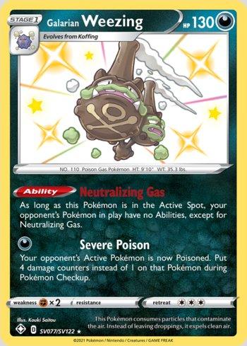 Galarian Weezing (SV077/SV122)