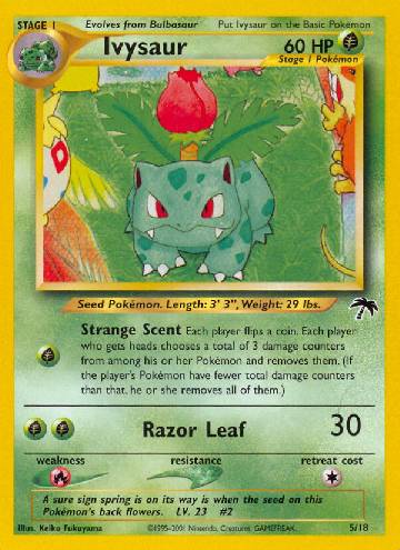 Ivysaur (5/18)
