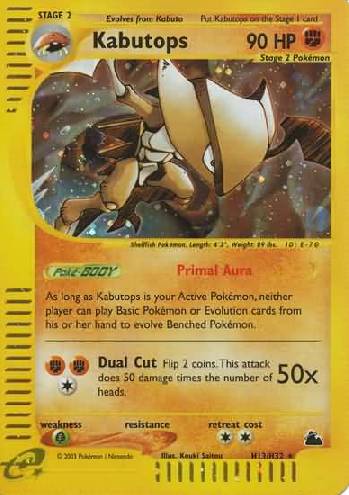 Kabutops (H13/144)