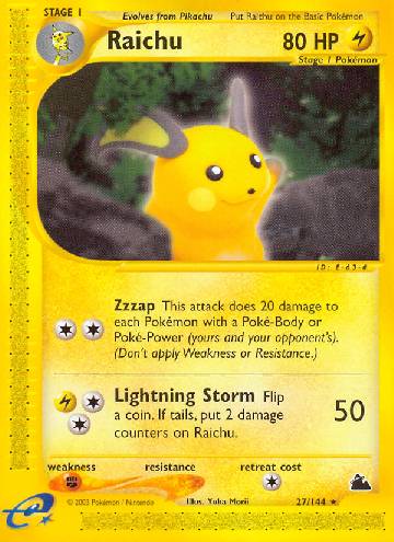 Raichu (27/144)