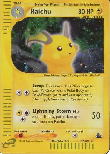 Raichu (H25/144)