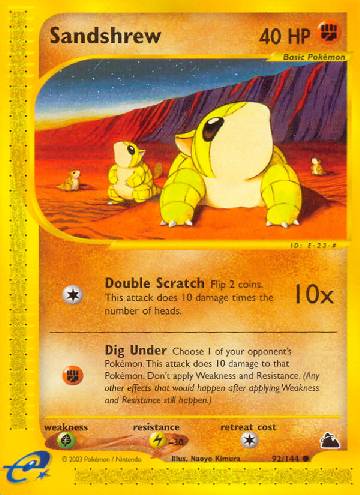 Sandshrew (92/144)