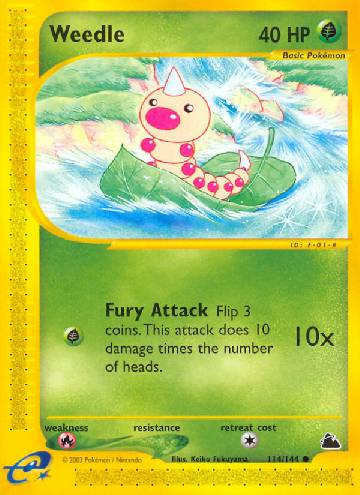 Weedle (114/144)